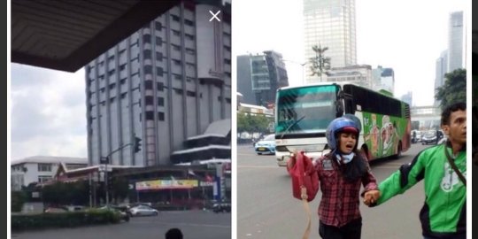 Warga Condet hilang setelah bom ledakkan pos polisi Sarinah