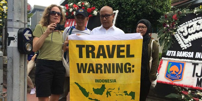 Kampanye Indonesia Indah, bule ini tidak takut datang ke Jakarta