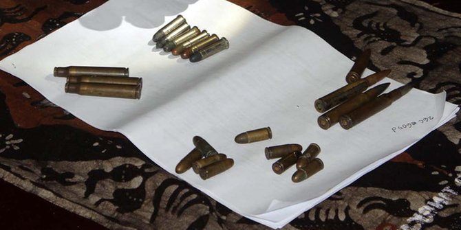 Granat aktif dan ribuan peluru ditemukan di Asrama Polri di Sukabumi