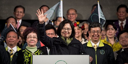 Taiwan kini punya presiden perempuan pertama