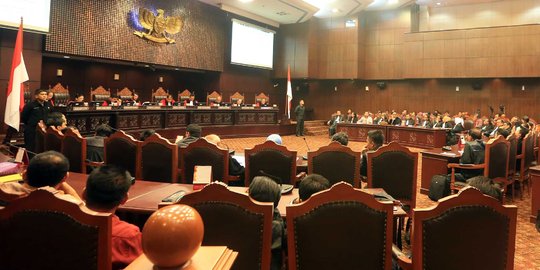 MK memutus 40 permohonan gugatan PHP Kepala Daerah 2015