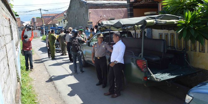 Buntut ancaman bom di Buleleng, polisi obok-obok indekos