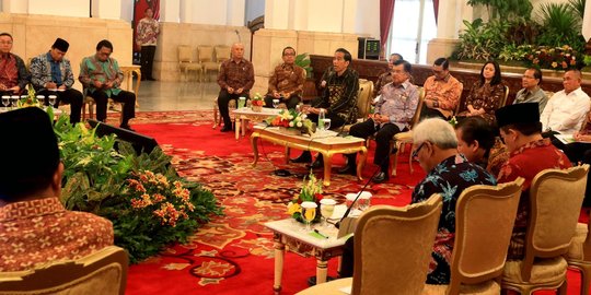 Jokowi gelar pertemuan tertutup dengan pimpinan lembaga negara