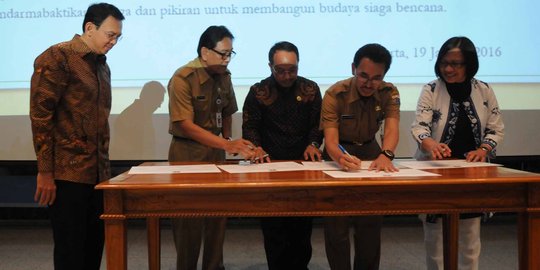 Ahok deklarasikan Rintisan Sekolah Aman Bencana