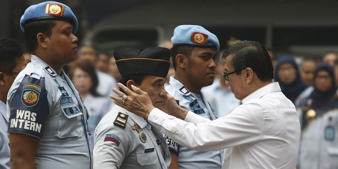 Menkum HAM khawatir jika napi teroris disatukan akan berkomplot lagi