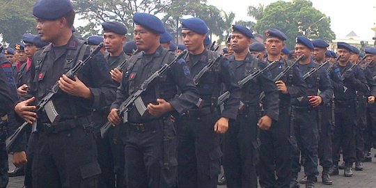 855 Polisi amankan kunjungan kerja Wapres Jusuf Kalla di Bandung