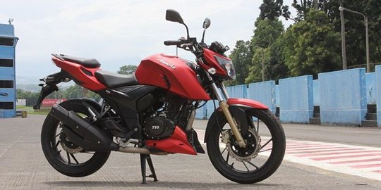 TVS Apache RTR 200 4V resmi dirilis!