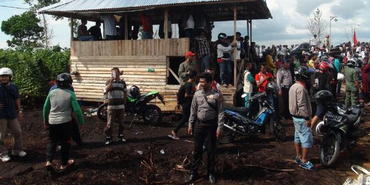 Dianggap meresahkan, massa geruduk kampung Gafatar di Kukar