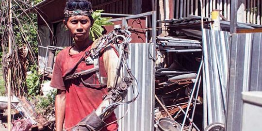 Menristek janji bantu 'Iron Man' dari Bali urus hak paten