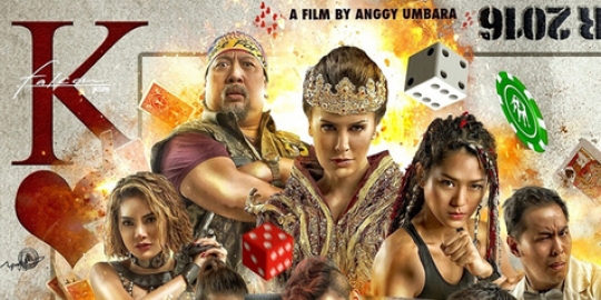 Poster unik \'CASINO 8: KASINO KINGS PART 2\', beda dari lainnya!
