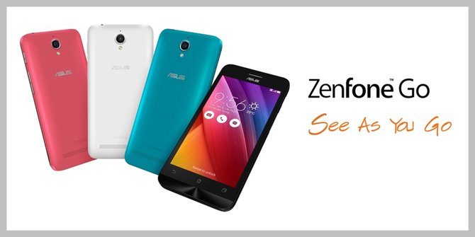 Asus Zenfone Go, smartphone 5 inci terjangkau dengan RAM 