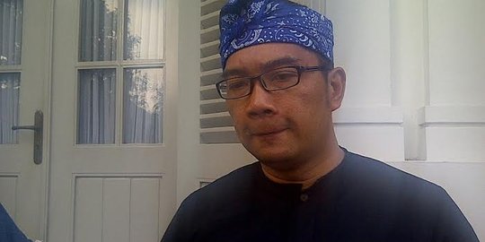 Ridwan Kamil malu-malu ditanya soal maju Pilgub Jakarta