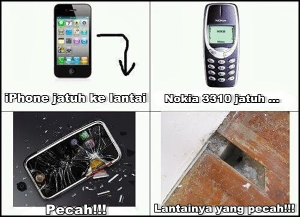 Dijamin ketawa lihat meme ponsel legendaris Nokia 3310 