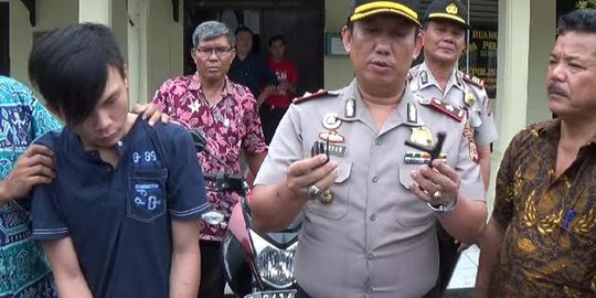 Seorang spesialis curanmor di Karawang diringkus polisi