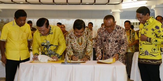 Gelar Rapimnas, Golkar ingin jadikan momen persatuan dua kubu