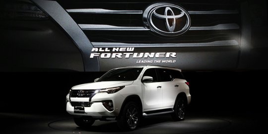 Toyota targetkan All New Fortuner terjual 1.500 unit/bulan