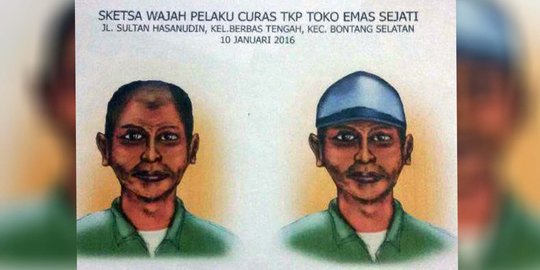 1 Perampok sadis juragan toko emas di Bontang ditangkap di Sulsel