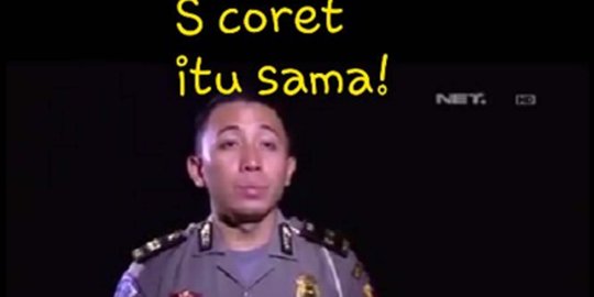 Muncul meme polisi yang tilang sopir taksi lagi berhenti