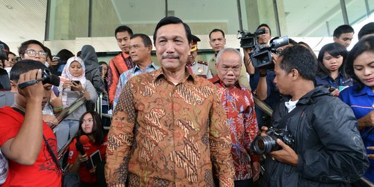 Hadir atas izin presiden, Luhut optimis masalah Golkar cepat selesai