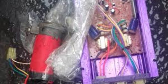Benda diduga bom di Cipete ternyata dinamo dan amplifier