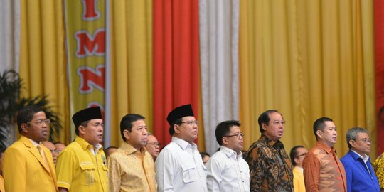 Dukung pemerintah, Ical tegaskan Golkar tak incar jatah menteri