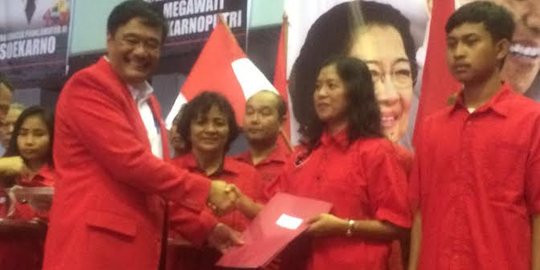 Lantik 31 pengurus PDIP se-Jakarta Utara, ini pesan Djarot Syaiful