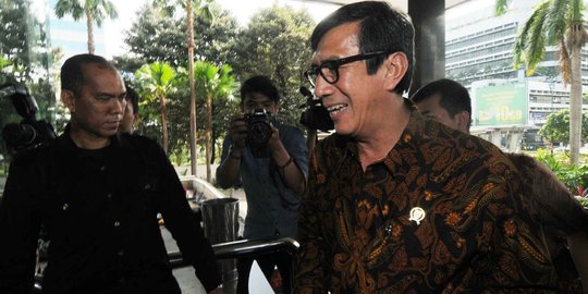 Soal Golkar, Menkum HAM Yasonna sebut tunggu hasil Munas bersama