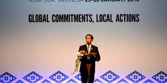 Presiden Jokowi buka Konferensi Internasional KB