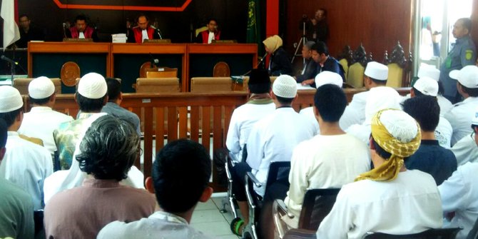 Sidang PK Baasyir, Habib Rizieq hingga aktivis MER-C ikut hadir