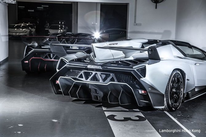 Beginilah wujud Lamborghini terbaru Veneno Roadster 