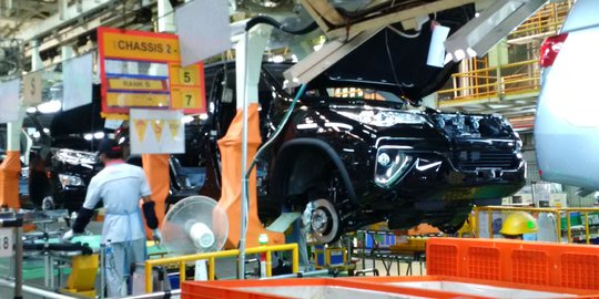 Komponen lokal All New Toyota Fortuner naik jadi 75 persen