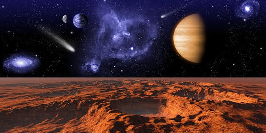 Selain matahari, ini 6 tempat paling mematikan di tata surya | merdeka.com