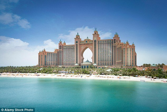 konsep bangunan atlantis resorts di ko olina