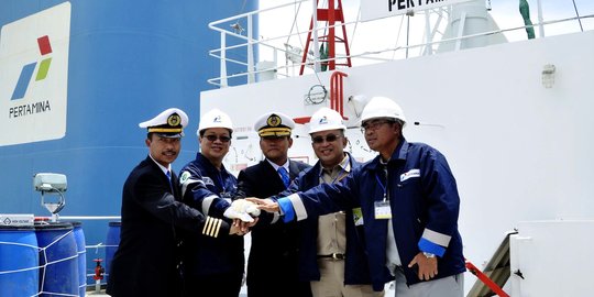 Pertamina kedatangan kapal tanker China senilai Rp 430 miliar