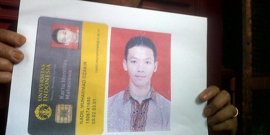 Mahasiswa UI yang hilang akhirnya pulang dengan tatapan mata kosong