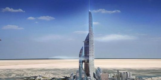 Gedung tertinggi dunia lebih dari 1 Km sedang dirancang di Irak