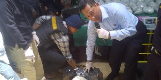 Disimpan di mesin genset, kualitas 100 Kg sabu temuan BNN nomor satu