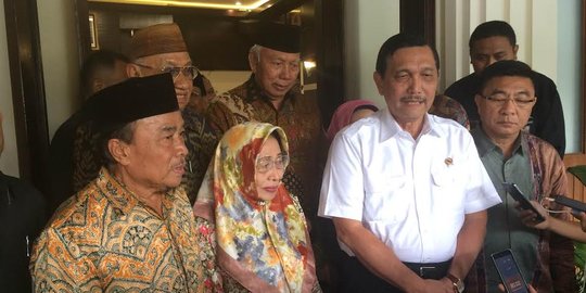 Curhat ke Luhut, tokoh senior PPP sebut kubu Djan dan Romi tak sah