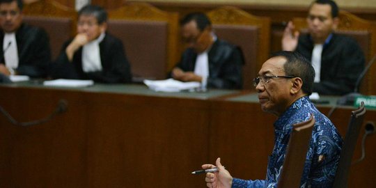 Bacakan pledoi, Jero Wacik berandai bak Pandawa melawan kurawa