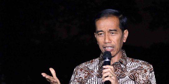 Presiden Jokowi hadiri rapim TNI-Polri di PTIK