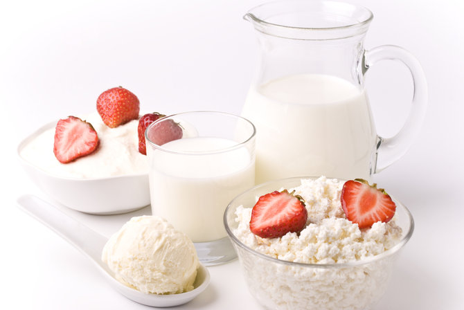 ilustrasi produk susu