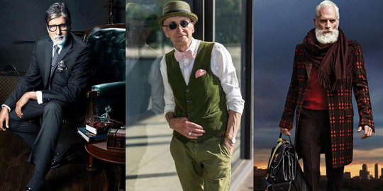 5 Kakek paling modis yang jadi selebriti di dunia maya