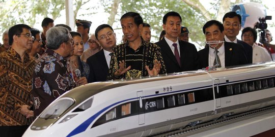 Jokowi soal kereta cepat: Nanti semua disampaikan detil dan rinci