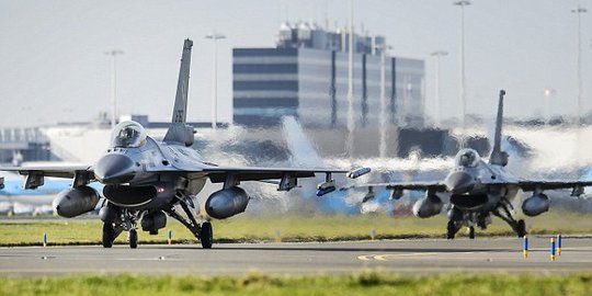 Jet tempur F-16 Belanda siap ikut gempur ISIS di Suriah