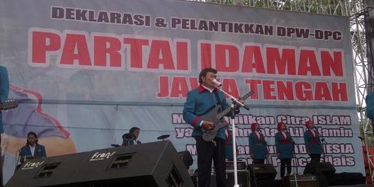 Rhoma Irama ajak kader Partai Idaman perangi teroris