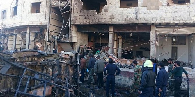 ISIS dalangi bom bunuh diri dekat masjid suci Suriah, 60 tewas