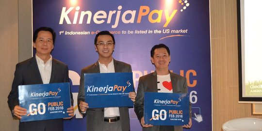 KinerjaPay, e-commerce Indonesia pertama go public di bursa efek AS