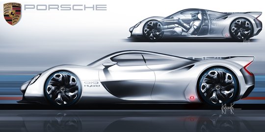 Inikah desain dari hypercar Porsche 919 terbaru?