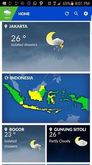 aplikasi informasi cuaca indonesia