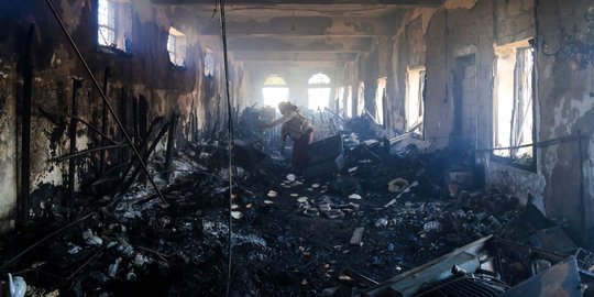 Museum Nasional Yaman hancur diserang mortir Arab Saudi